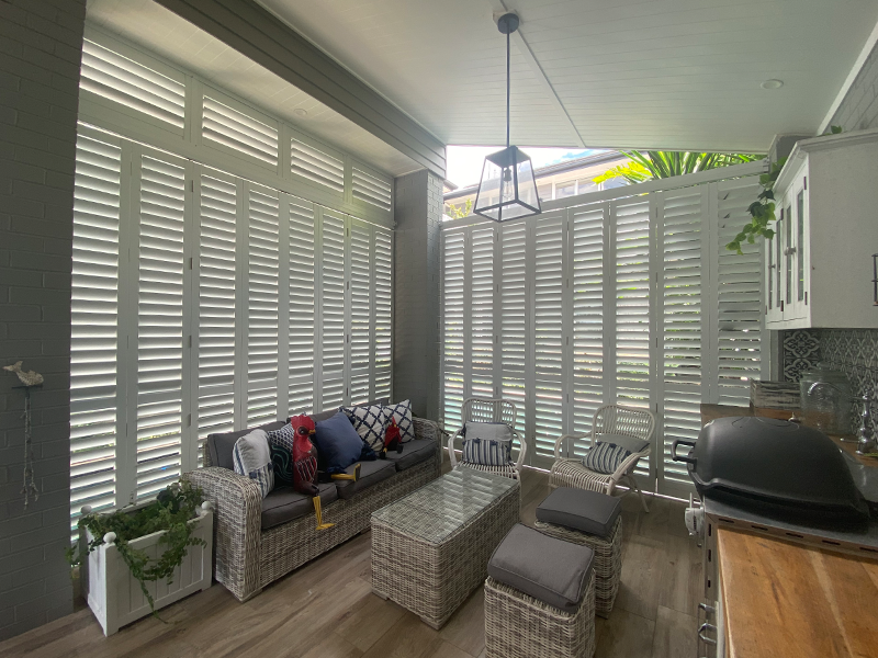 Outdoor shutters